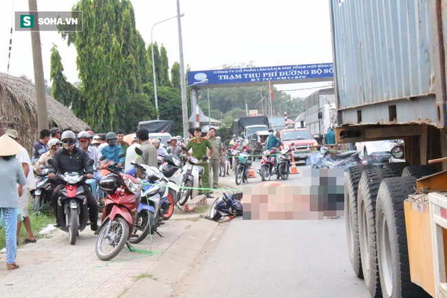 B&igrave;nh Dương: Đi ăn tiệc về, người phụ nữ bị xe container c&aacute;n tử vong thương t&acirc;m - Ảnh 5.