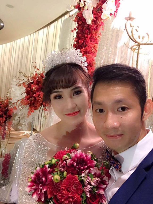 Ngắm cô dâu xinh đẹp của tay vợt Nguyễn Tiến Minh - Ảnh 5.