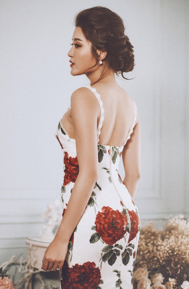 Kh&ocirc;ng thể rời mắt trước h&igrave;nh ảnh quyến rũ v&agrave; ngọt ng&agrave;o của  &Aacute; hậu Huyền My - Ảnh 2.