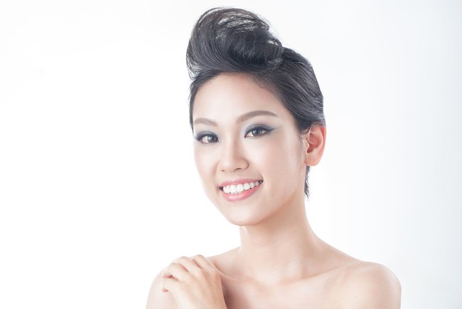 Cận cảnh nhan sắc Top 3 Hoa kh&ocirc;i &Aacute;o d&agrave;i 2016 - Ảnh 17.