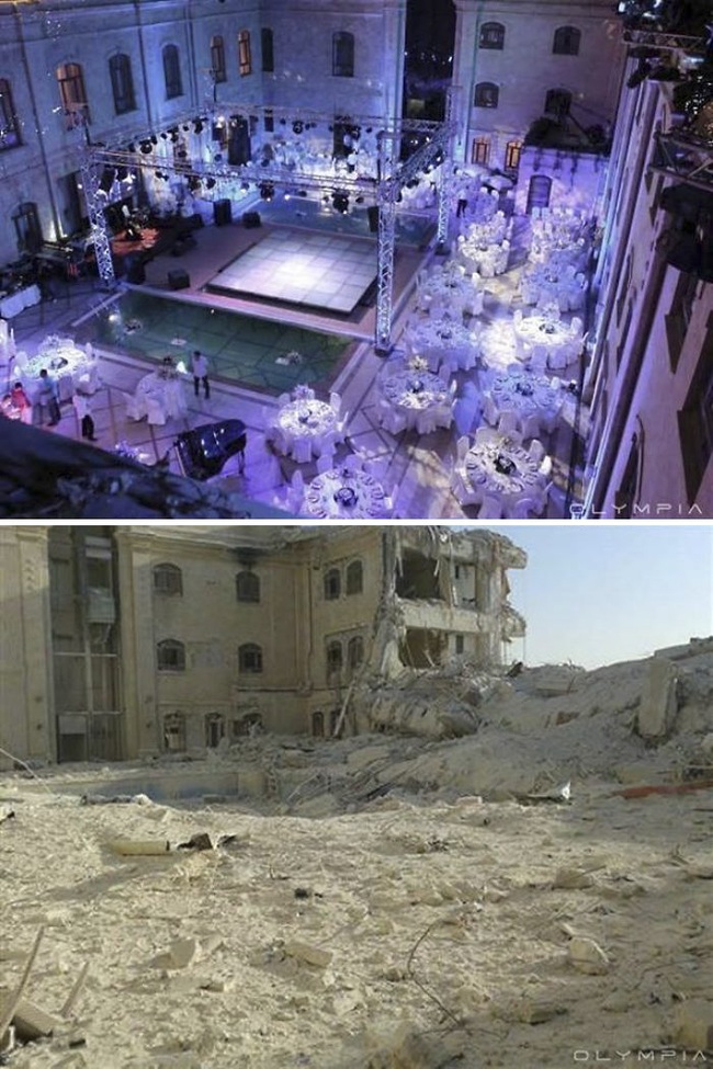 Chiến tranh đã khiến thành phố lớn nhất Syria hoang tàn thế nào? - Ảnh 11.