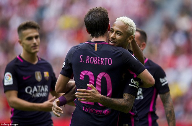 Không Messi, Barca vẫn hủy diệt đối thủ nhờ Neymar và Suarez - Ảnh 5.