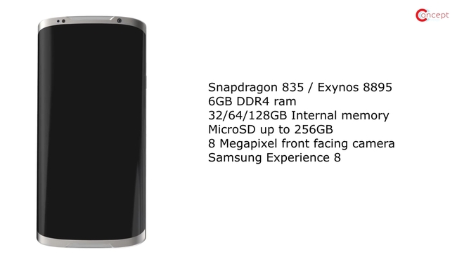 Mới lướt qua th&ocirc;i, &yacute; tưởng Galaxy S8 edge n&agrave;y cũng đủ khiến bao con tim tan chảy - Ảnh 8.
