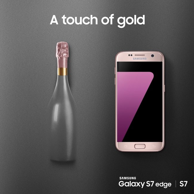 Galaxy S7 edge phi&ecirc;n bản hồng v&agrave;ng ch&iacute;nh thức ra mắt tại Việt Nam - Ảnh 1.