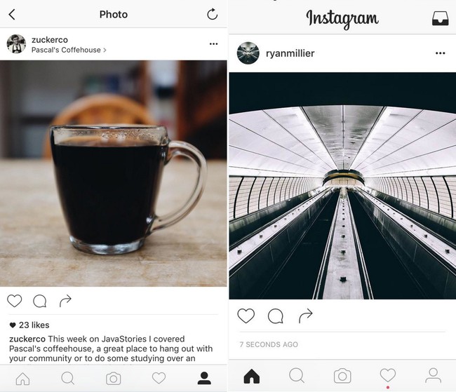 Instagram sắp c&oacute; th&ecirc;m diện mạo đen trắng đậm chất ho&agrave;i cổ - Ảnh 2.