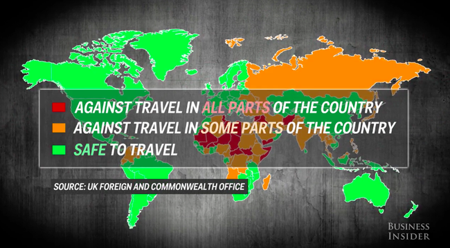 Nếu kh&ocirc;ng muốn gặp nguy hiểm khi đi du lịch, bạn h&atilde;y c&acirc;n nhắc trước khi đến những nước n&agrave;y - Ảnh 1.