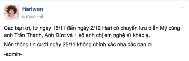 Trấn Thành và Hari Won sẽ tổ chức đám cưới vào ngày 25/11? - Ảnh 2.