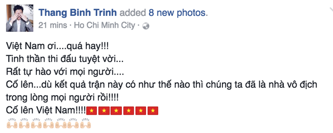Sao Việt vỡ &ograve;a trước những pha ghi b&agrave;n đầy kịch t&iacute;nh của đội tuyển Việt Nam - Ảnh 1.