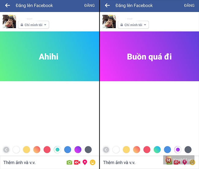 Facebook vừa cho phép đăng status với phông nền màu mè, đội sống ảo sẽ thích mê ly luôn - Ảnh 3.