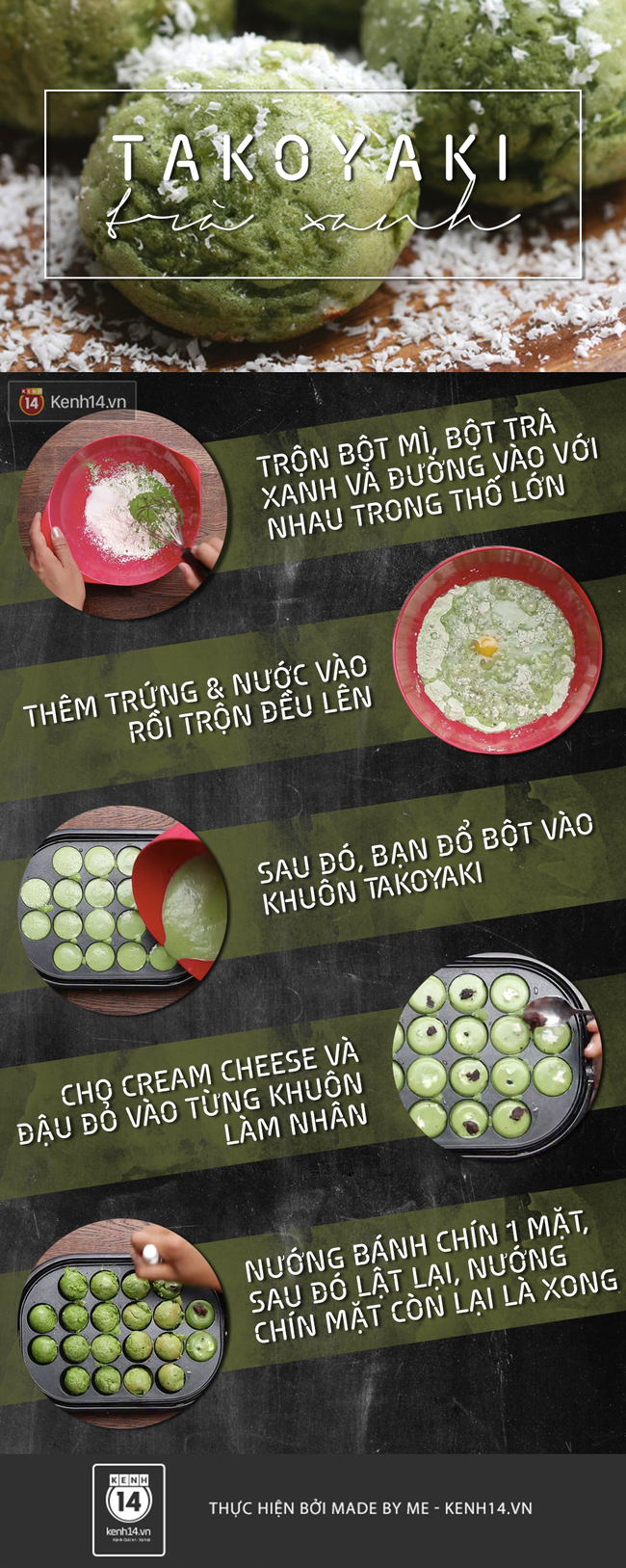 Đố bạn d&aacute;m thử m&oacute;n b&aacute;nh takoyaki phi&ecirc;n bản... đồ ngọt n&agrave;y đấy! - Ảnh 3.