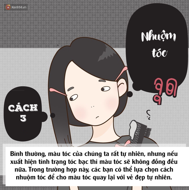 Tóc bạc sớm ở người trẻ - cách xử lý cho những ai cùng cảnh ngộ - Ảnh 3.