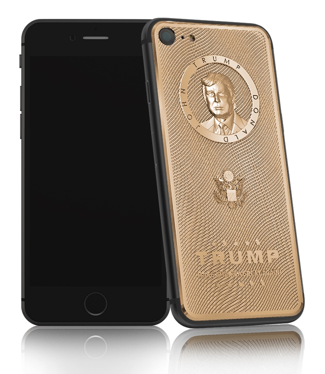 Điện thoại Trump iPhone ra mắt với giá hơn 3.000 USD mừng Tân Tổng thống - Ảnh 1.