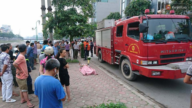 Hà Nội: Phát hiện thi thể một phụ nữ dưới sông Tô Lịch - Ảnh 1.