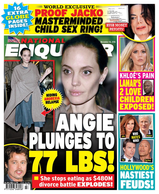 Angelina Jolie giờ đây chỉ còn 34 kg dù cao gần 1m70? - Ảnh 13.