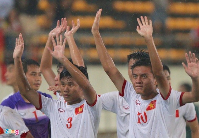 U19 Việt Nam đánh bại U19 Thái Lan trong trận mở màn BKZ Cup 2016 - Ảnh 2.