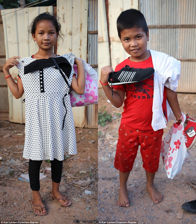 Những đứa con ở Campuchia được Angelina Jolie nhận nuôi nay đã cắp sách đến trường - Ảnh 10.