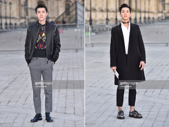 Dự show Louis Vuitton, Sehun ăn đứt Hứa Ngụy Châu về độ nam tính, được Vogue chọn là sao nam mặc đẹp nhất - Ảnh 1. Dự show Louis Vuitton, Sehun ăn đứt Hứa Ngụy Châu về độ nam tính, được Vogue chọn là sao nam mặc đẹp nhất - Ảnh 1.