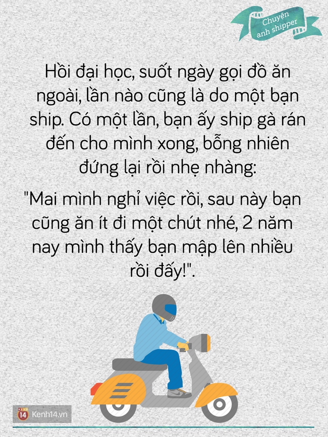 Bạn từng có kỉ niệm cười ra nước mắt nào với mấy anh shipper không? - Ảnh 1.