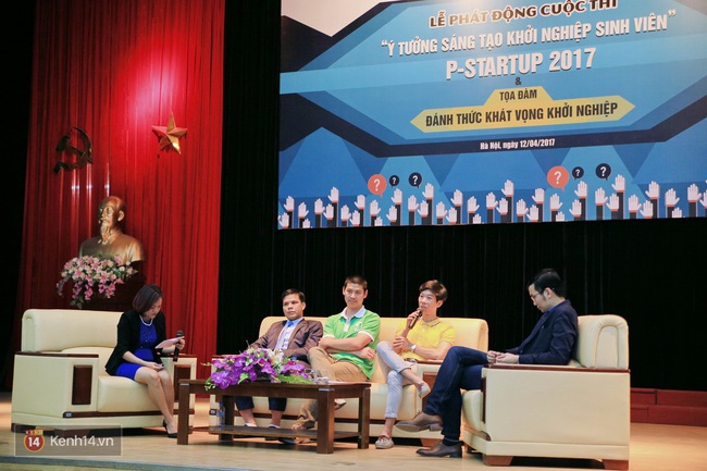 Tọa đ&agrave;m đ&aacute;nh thức kh&aacute;t vọng khởi nghiệp P-Startup: Nếu kh&ocirc;ng phải thi&ecirc;n t&agrave;i th&igrave; đừng bỏ học! - Ảnh 4.