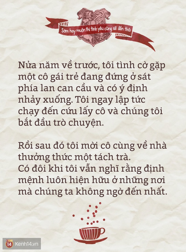 10 mẩu chuyện tình cờ nghe được về việc sớm hay muộn thì hạnh phúc cũng sẽ đến thôi! - Ảnh 3.