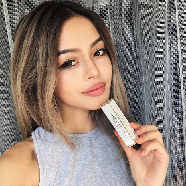 Lily Maymac ra mắt dòng son nude riêng, nhưng đắt gấp đôi son 3CE x Lily Maymac trước đó - Ảnh 1.