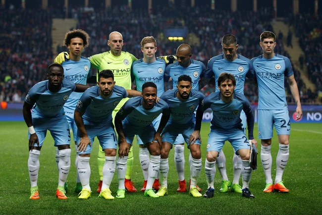 Man City bị loại khỏi Champions League sau trận thua đậm Monaco - Ảnh 2.