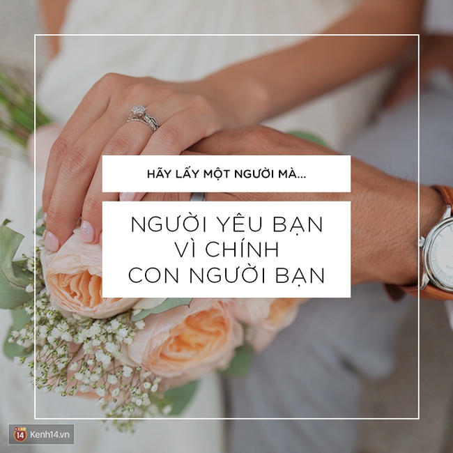 Nếu em muốn lấy chồng, hãy lấy một người mà... - Ảnh 1.