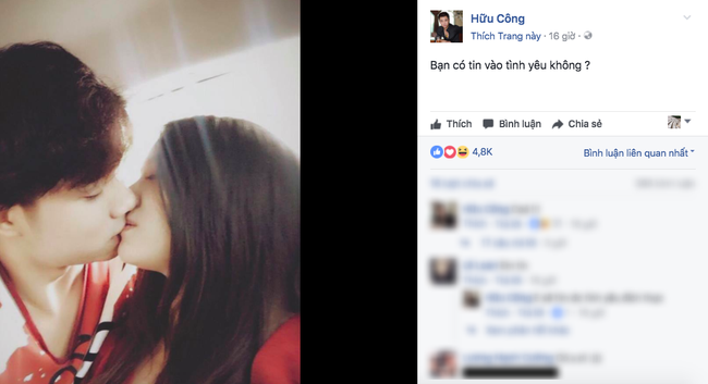 Hữu Công tiếp tục đăng ảnh hôn Linh Miu trước tin đồn tái hợp - Ảnh 1.