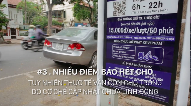 Clip: Cùng lên phố trung tâm Hà Nội để trải nghiệm ứng dụng tìm kiếm và thanh toán iParking - Bãi đỗ xe thông minh - Ảnh 6.