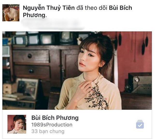 Không thể tin là giờ Tiên Cookie phải... bấm theo dõi Bích Phương trên Facebook - Ảnh 1.