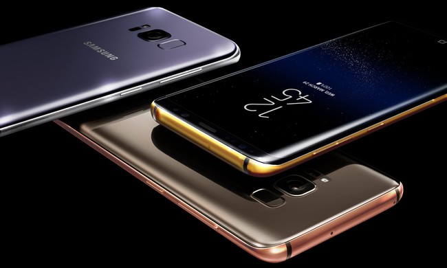 Galaxy S8 đã chất thôi rồi, nay được mạ vàng thì đẹp để đâu cho hết - Ảnh 1.