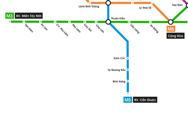 Hình ảnh bản đồ 8 tuyến Metro kết nối toàn thành phố: Người Sài Gòn ngóng tới lúc được đi lại tiện lợi, văn minh! - Ảnh 4.