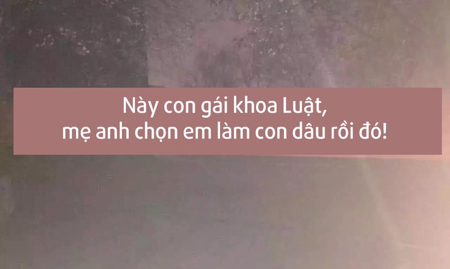 Nam sinh trường người ta: Ng&agrave;y 8/3 ch&uacute;c con g&aacute;i l&agrave; phải giăng biểu ngữ cực chất - Ảnh 9.