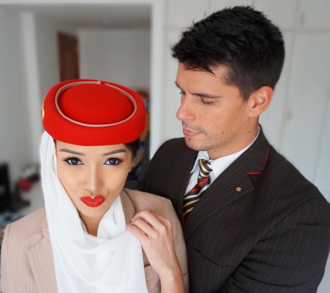 Cô gái Việt xinh đẹp chia sẻ kinh nghiệm trở thành tiếp viên của hãng hàng không Dubai - Ảnh 4.