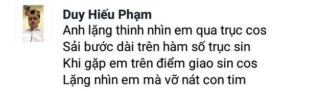 Khi Toán và Lý là cảm hứng chế của thơ tình: Chỉ có thể cười đến muốn chết! - Ảnh 3.