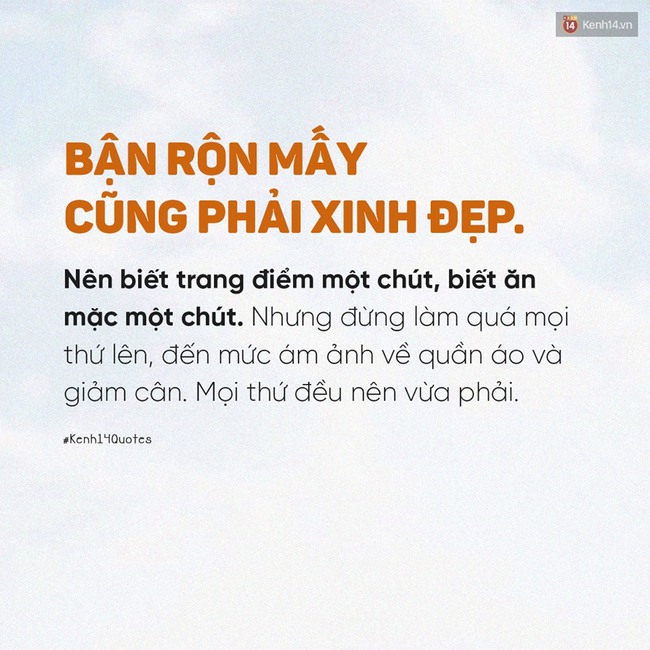 Là con gái, bận rộn mấy cũng phải xinh đẹp, sống ảo ít thôi và ...