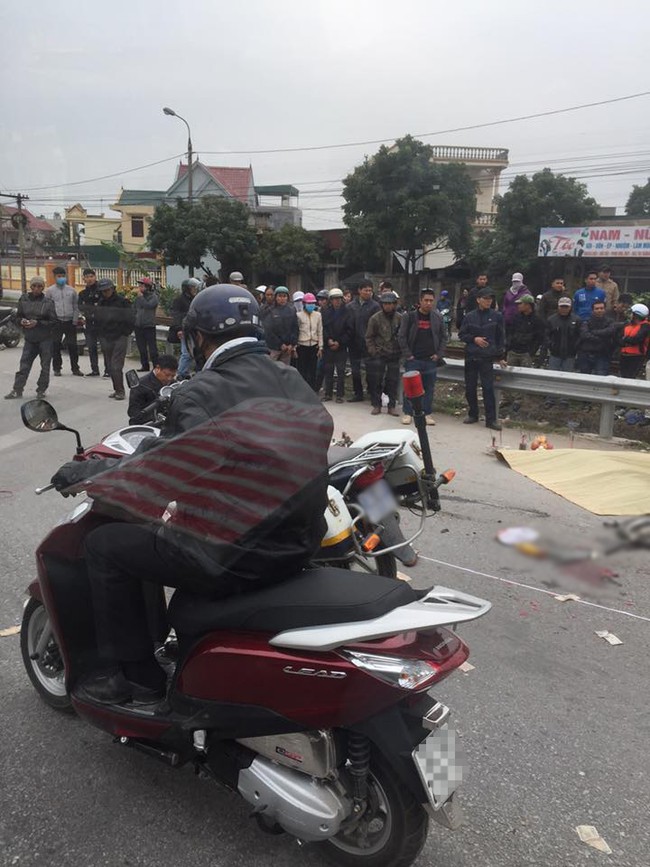 Hải Dương: Cố vượt t&agrave;u hỏa, người phụ nữ bị xe ben đ&acirc;m tử vong - Ảnh 3.