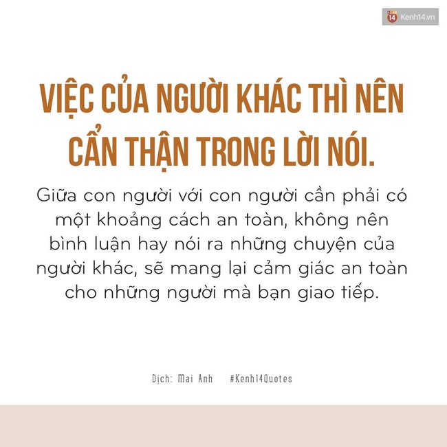 Nói là một loại năng lực, im lặng là một loại trí tuệ! - Ảnh 17.