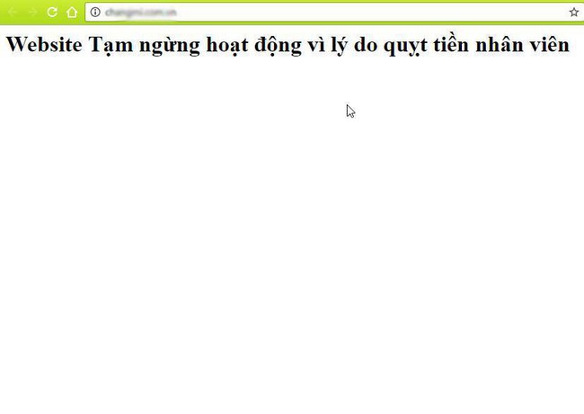 Studio trang điểm nổi tiếng H&agrave; Nội bị đ&aacute;nh sập website v&agrave; tố c&aacute;o quỵt tiền - Ảnh 1.