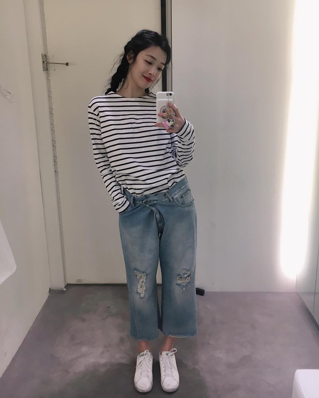 Sulli và Choiza cùng cập nhật hậu chia tay: Người đẹp rạng rỡ, kẻ thầm lặng khoe ảnh - Ảnh 2.