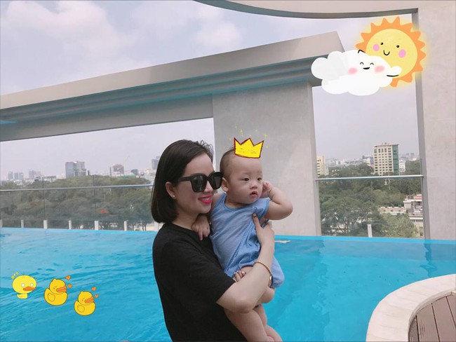 Tan chảy trước loạt ảnh c&agrave;ng ngắm c&agrave;ng y&ecirc;u của con trai hotgirl Ly Kute - Ảnh 6.
