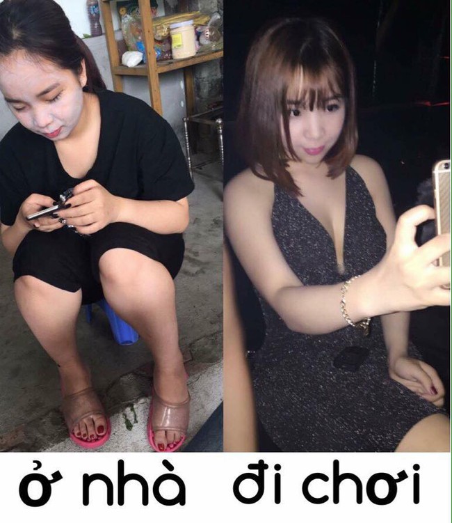 Con g&aacute;i khi ở nh&agrave; v&agrave; l&uacute;c l&ecirc;n đồ đi chơi: Kh&aacute;c một trời một vực! - Ảnh 15.