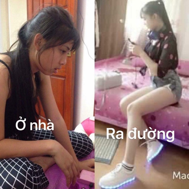 Con g&aacute;i khi ở nh&agrave; v&agrave; l&uacute;c l&ecirc;n đồ đi chơi: Kh&aacute;c một trời một vực! - Ảnh 13.