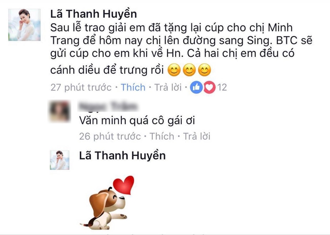 Sự cố tại Cánh Diều Vàng: Đồng giải nhưng thiếu cúp, Lã Thanh Huyền đã làm hành động này với NSƯT Minh Trang! - Ảnh 3.