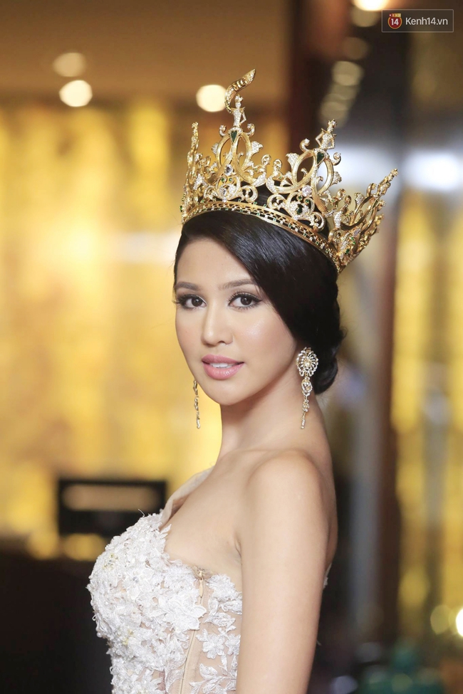 Huyền My tự tin đọ nhan sắc với top 5 Hoa hậu Hòa bình Thế giới 2016 - Ảnh 3.