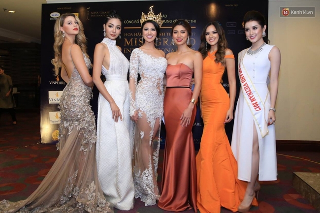Huyền My tự tin đọ nhan sắc với top 5 Hoa hậu Hòa bình Thế giới 2016 - Ảnh 1.