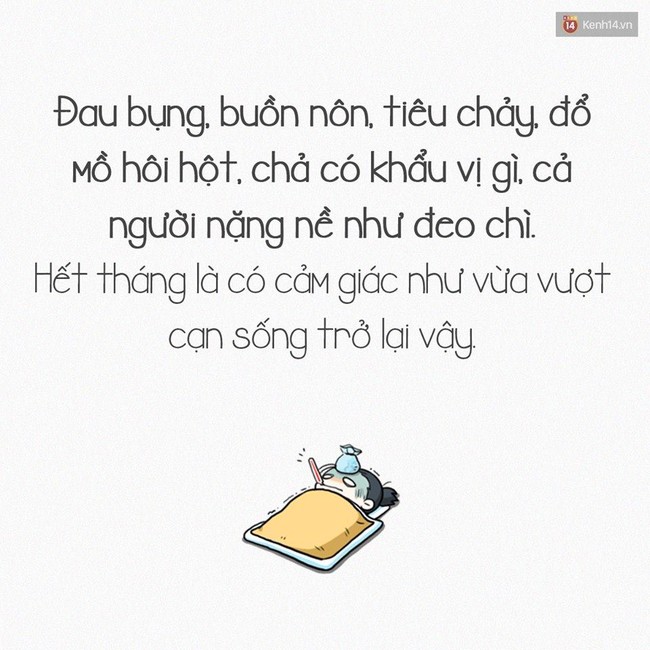 Chỉ con gái mới hiểu, đau bụng mỗi khi tới tháng kinh khủng cỡ nào! - Ảnh 1.