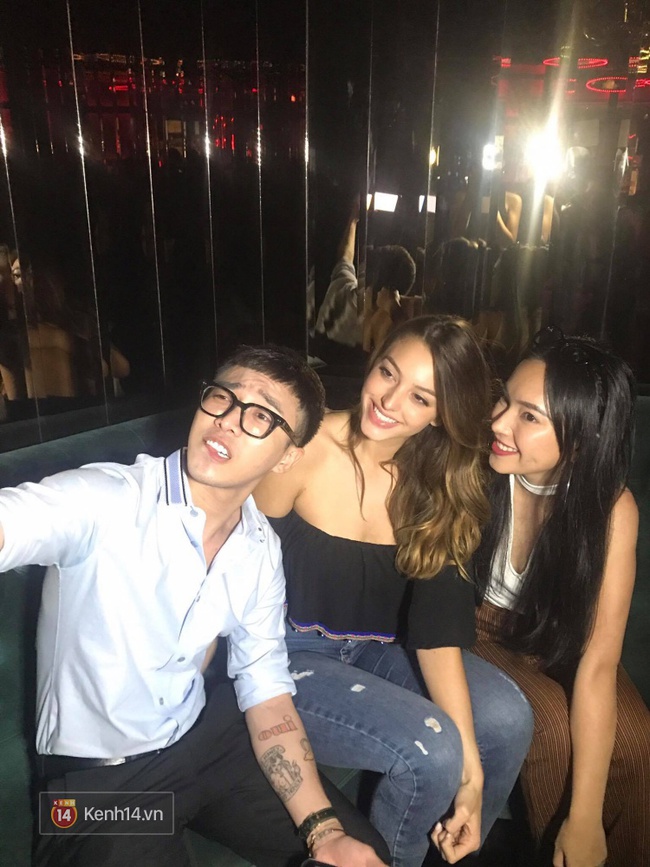 Hoàng Ku, Châu Bùi, Nga Wendy... hào hứng khoe ảnh check-in cùng Celine Farach trong bar - Ảnh 7.