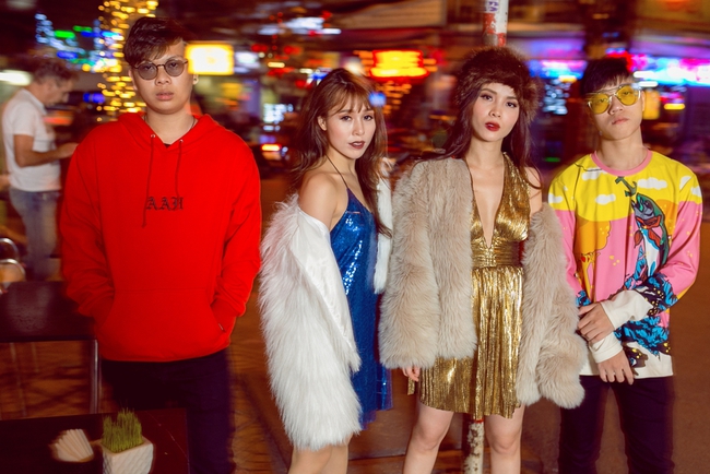 Team Yến Trang tung bộ ảnh streetstyle cực chất trước đêm thi The Remix - Ảnh 14.