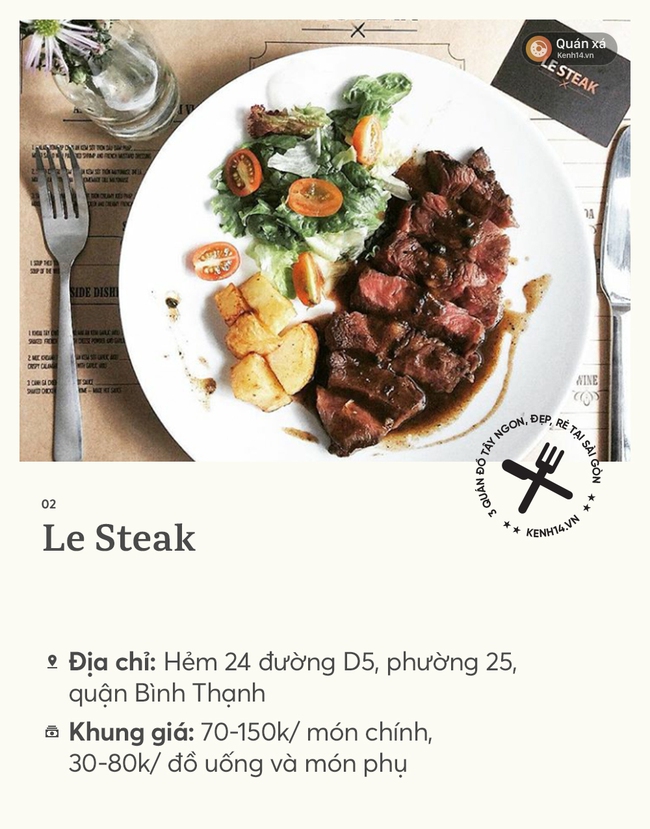 Sài Gòn: Ngày cuối kỳ nghỉ lễ, tụ tập đi ăn steak ngon - rẻ ở 3 quán xinh xắn này nhé - Ảnh 3.